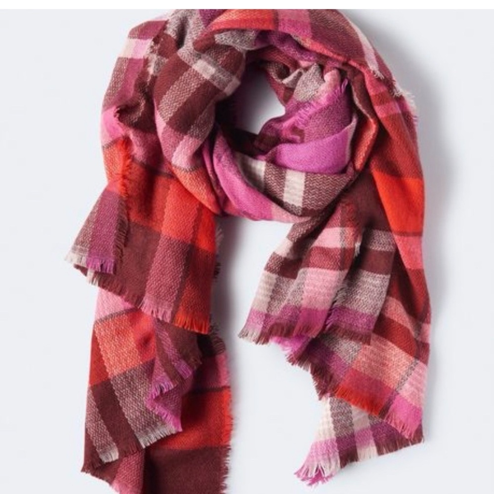 Aeropostale Plaid Scarf